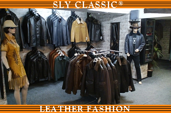 Bőrruházat, bőrkabát, bőrdzseki, bőrnadrág, bőrmellény, bőrsapka - Sly Classic Leather Fashion